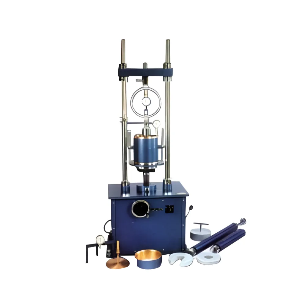 Marshall stability apparatus for bituminous mix stability and flow testing