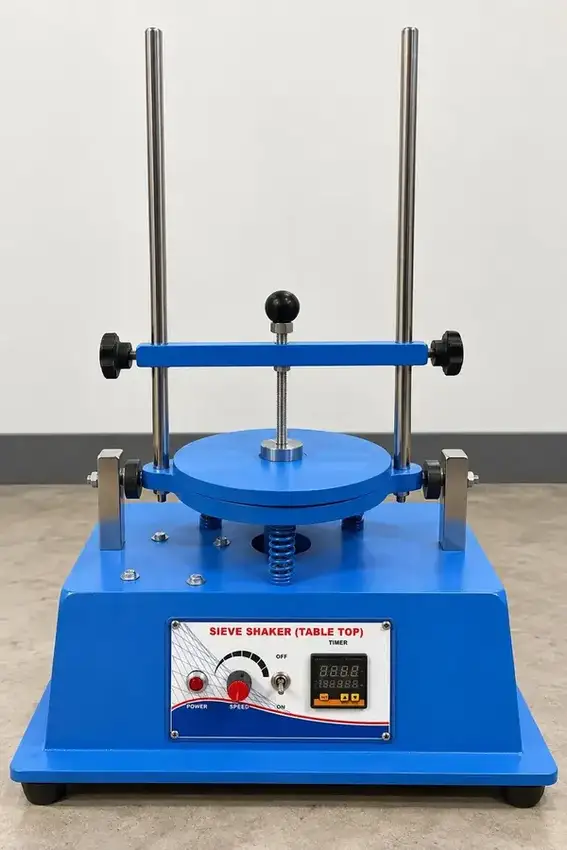 Table top sieve shaker machine for laboratory test sieve analysis by Labtek Enterprises